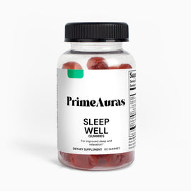 Sleep Well Gummies for Adults - natural sleep aid for restful nights